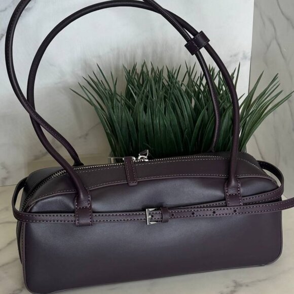 NOIR CLASSIQUE – Genuine Leather Shoulder Bag - Picture 15 of 16